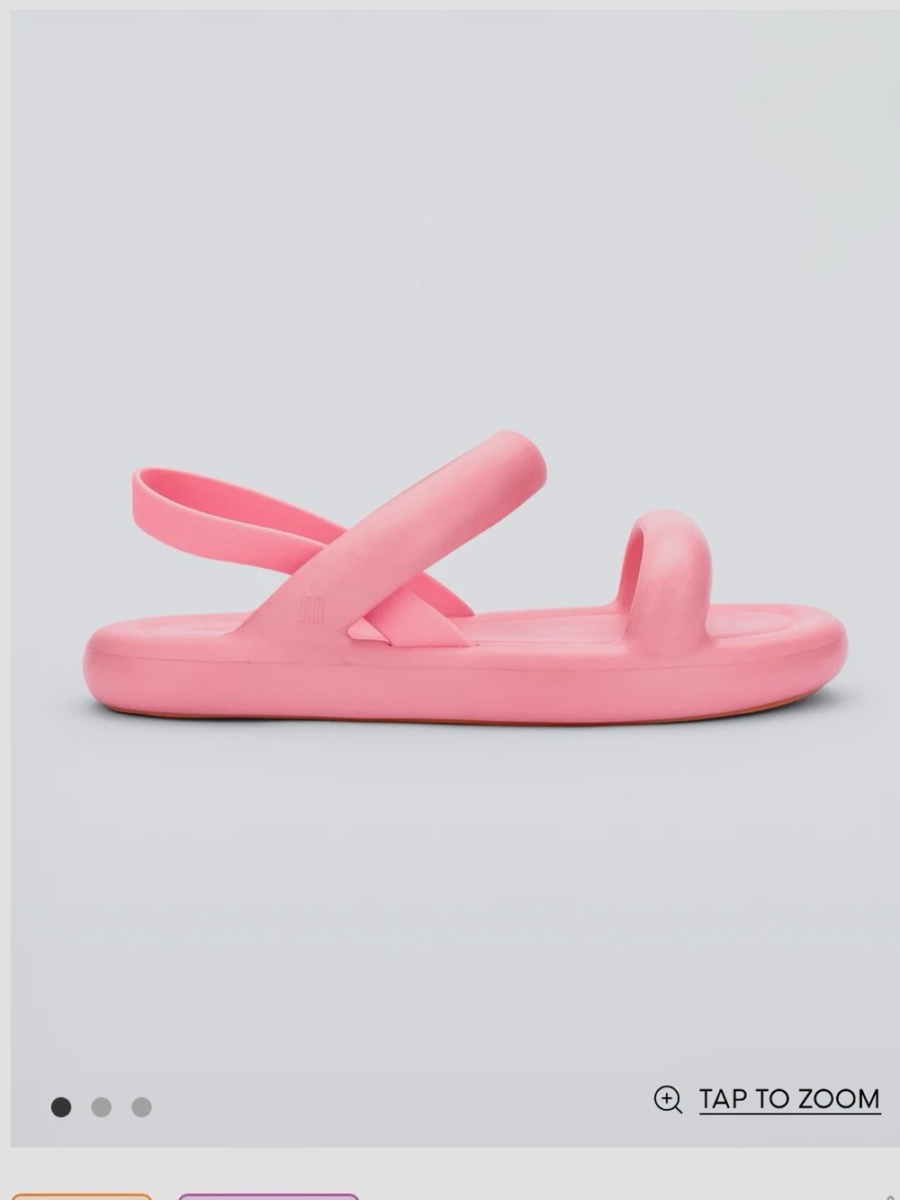 Melissa Light Pink Free Bloom Sandals